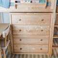4540-001 : Dresser 4 Drawer Dresser, Natural