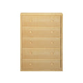 4550-001 : Dresser 5 Drawer Dresser, Natural