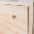 4550-001 : Dresser 5 Drawer Dresser, Natural