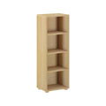 4643-001 : Bookcase Mid Bookcase, Natural- 15"