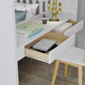 71-871-002 : Bunk Beds Full over Twin L-Shaped Bunk with Staircase + Desk + Storage, White