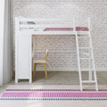 71-910-002 : Loft Beds All in One Study Loft Bed, White