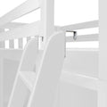 71-910-002 : Loft Beds All in One Study Loft Bed, White