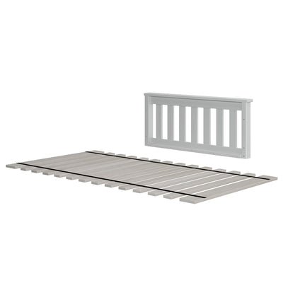 710031-002 : Component Slat Staircase Bed End incl. Slat Roll, White