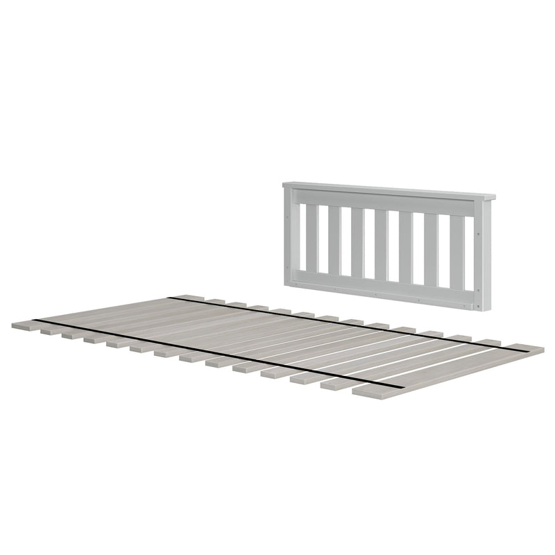 710031-002 : Component Slat Staircase Bed End incl. Slat Roll, White
