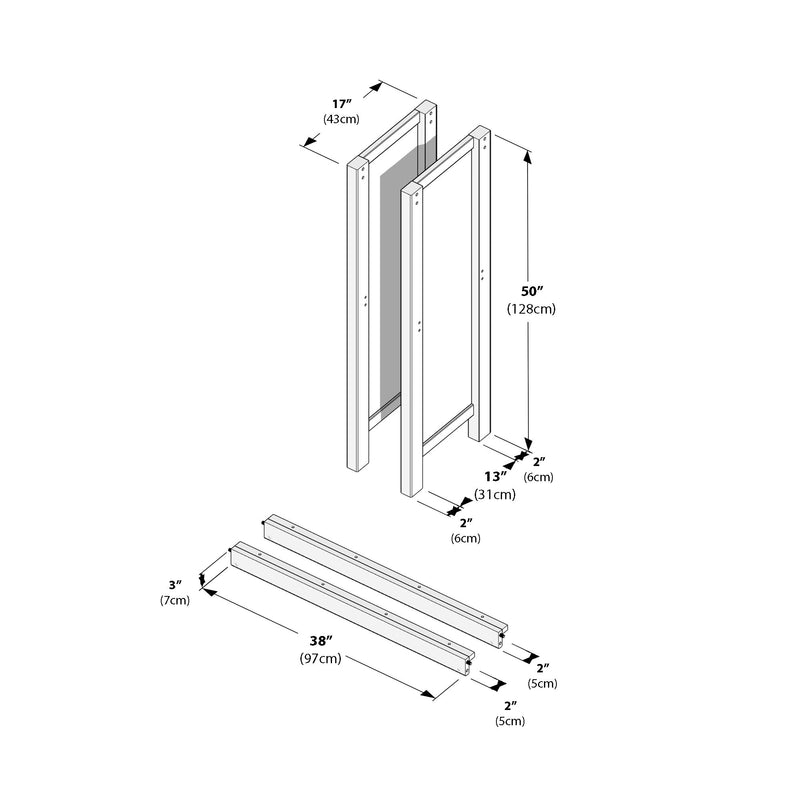 710251-007 :  Jackpot Table Side Panels, Pecan
