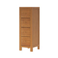 710340-007 :  Jackpot Narrow 4 Drawer Dresser, Pecan