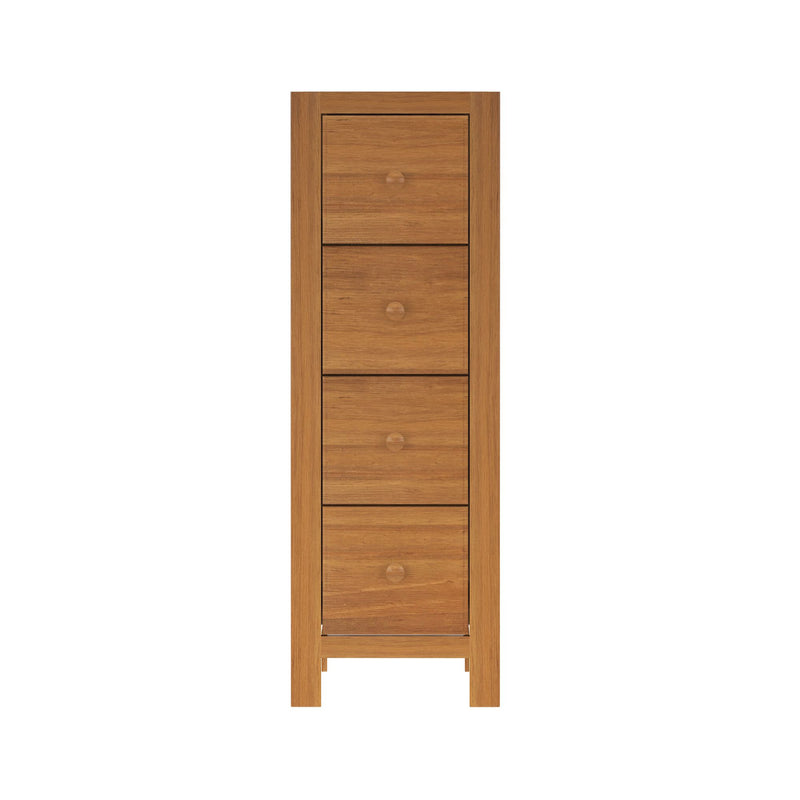 710340-007 :  Jackpot Narrow 4 Drawer Dresser, Pecan