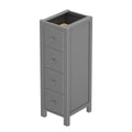 710340-121 : Dresser Jackpot Narrow 4 Drawer Dresser, Grey