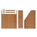 710655-007 :  Jackpot High Loft Bannister & Bed End w/Opening Full, Pecan