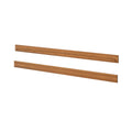 710704-007 :  Jackpot Bed Side Rails (Twin), Pecan