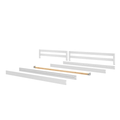 710712-002 : Component Full over Full Bunk Rail Set, White