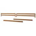 710730-007 :  Jackpot 2 Full Length Guard Rail Sets & 1 Bed Rail Set, Pecan