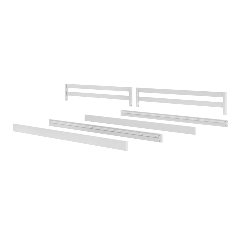 710731-002 : Component 2 x Bedside Rails & 2 x Full Length Safety Rails, White