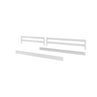 710735-002 : Component Bed Rail, Full Length & 3/4 Guard Rail Set, White