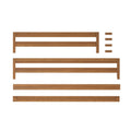 710735-007 :  Jackpot Bed Rail, Full Length & 3/4 Guard Rail Set, Pecan