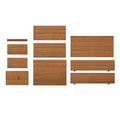 710750-007 :  Jackpot Bottom Step w/ Long Drawer, Pecan