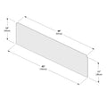 710810-007 :  Jackpot Vanity Panel (Twin), Pecan
