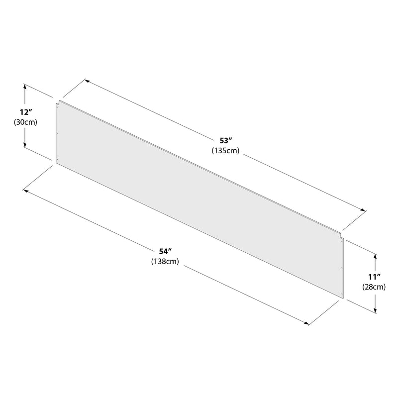 710815-007 :  Jackpot Vanity Panel (Full), Pecan