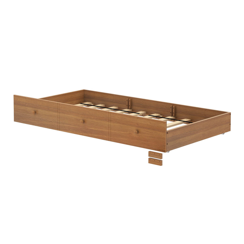 710821-007 :  Jackpot Trundle Bed w/Slats, Pecan