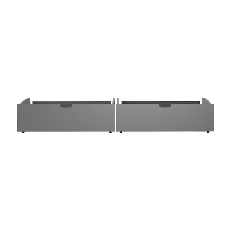 711625-121 : Component Jackpot 2 Drawer with Center Guide Under Unit, Grey