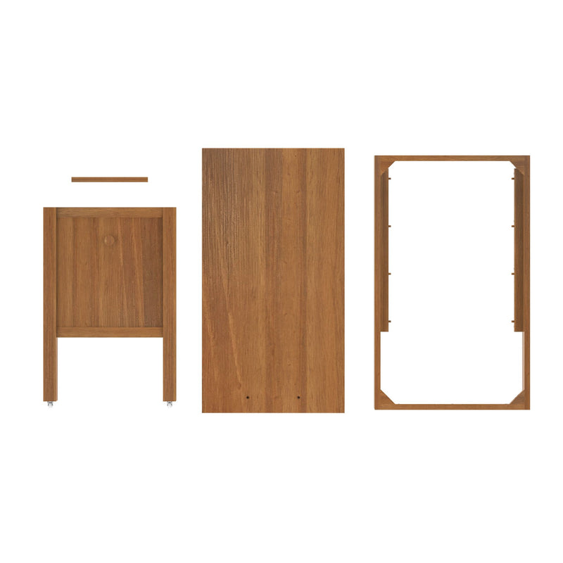 714240-007 :  Jackpot Pull-Out Desk, Pecan