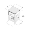 714311-007 :  Jackpot Night Stand, Pecan