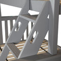 71S-TFBNK-121 : Bunk Beds Bunk Bed, Twin over Full, Grey