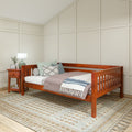 BRAX XL CS : Daybed Full XL Daybed, Slat, Chestnut