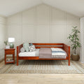 BRAX XL CS : Daybed Full XL Daybed, Slat, Chestnut