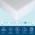 MX183218-000 : Mattress 2 x 8" Memory Foam Mattress, Twin