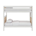 SOAR XL 1 MWS : Classic Bunk Beds Modern Queen High Bunk Bed w/ Straight Ladder on End (Low/High)