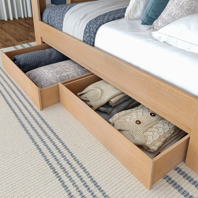 WS38001278-301 : Storage Drawers (Set of 2) Pacific Storage Drawers (Set of 2), Embossed Natural