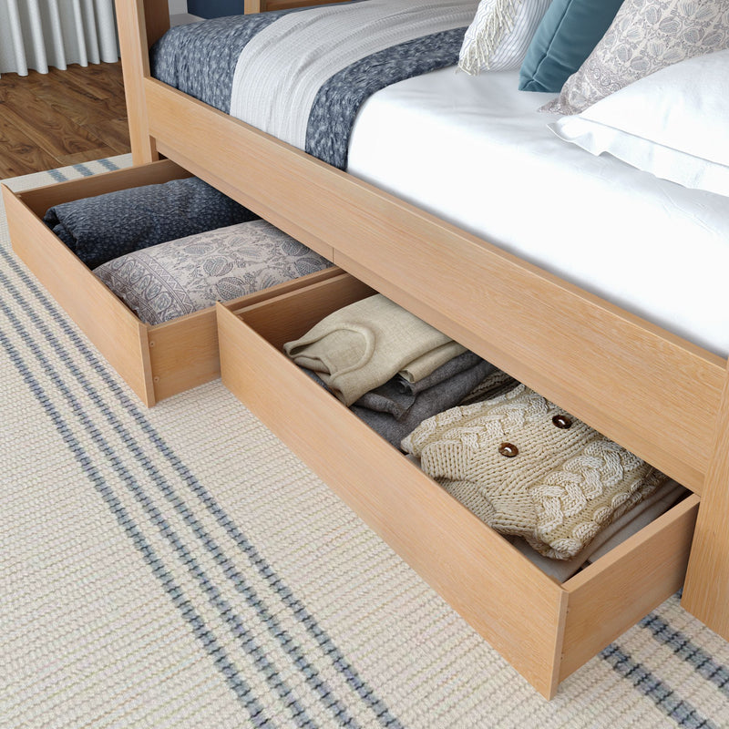 WS38001278-301 : Storage Drawers (Set of 2) Pacific Storage Drawers (Set of 2), Embossed Natural