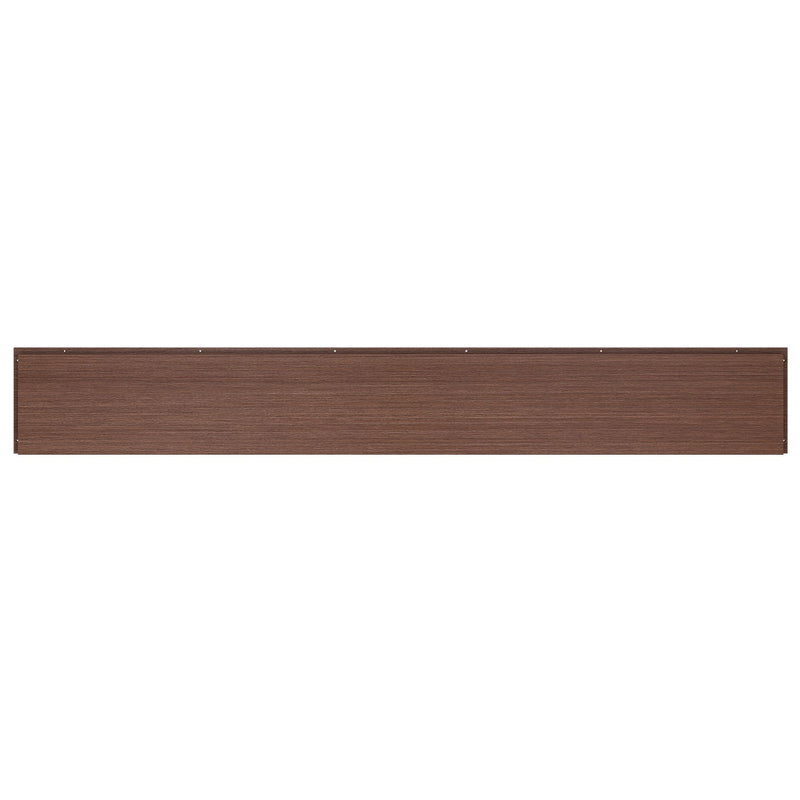 WS38002788-303 : Front Vanity Panel Pacific Front Vanity Panel, Embossed Brown