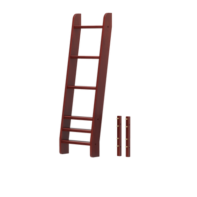 1469-003 : Component Ladder for High Full over Queen Bunk, Chestnut