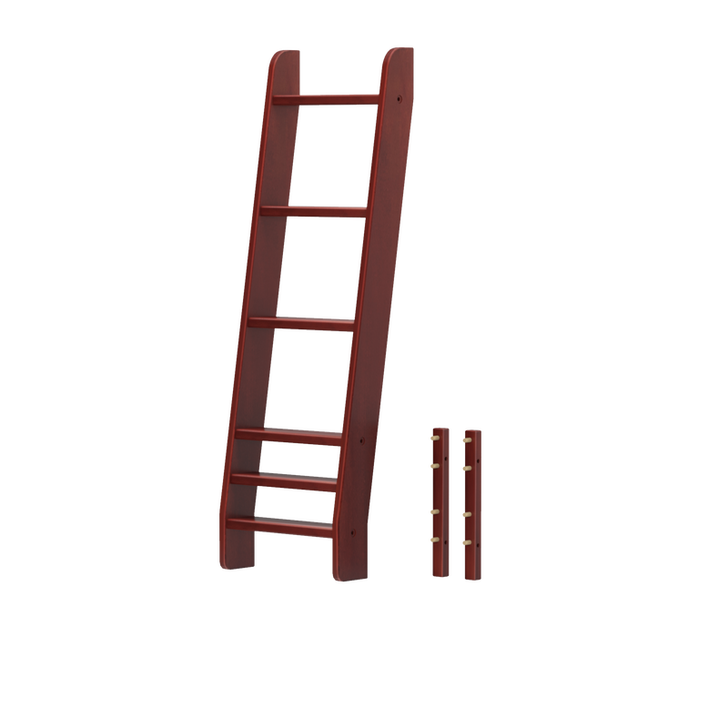 1469-003 : Component Ladder for High Full over Queen Bunk, Chestnut