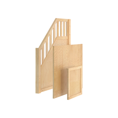 1731-001 : Component Low Loft Banister and Panels, Natural