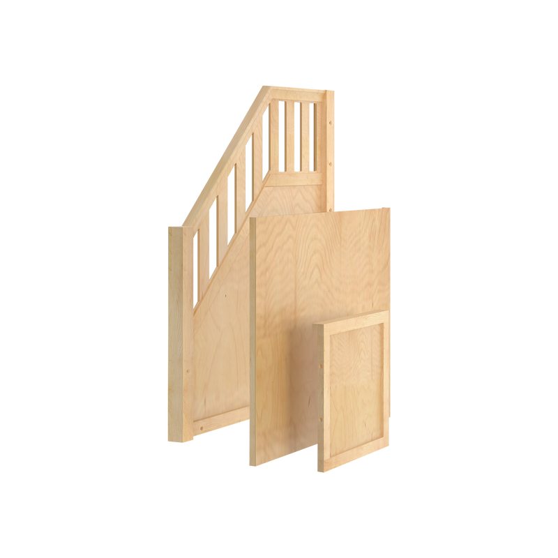 1731-001 : Component Low Loft Banister and Panels, Natural
