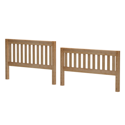 321-001 : Component Full Slat Bed End Med/Low, Natural