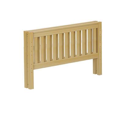 341-001 : Component Full Slat Bed End Med/Med, Natural