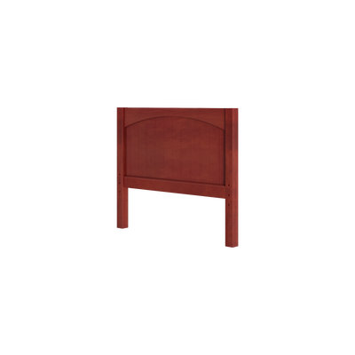50140-003 : Component Med Panel Bed End, Twin, Chestnut
