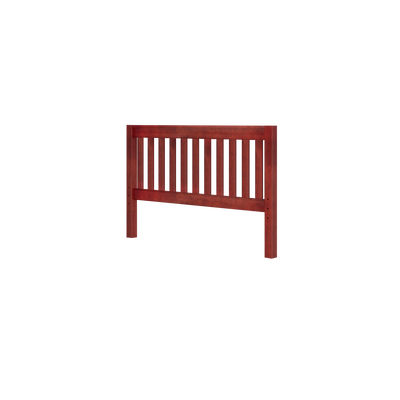 50341-003 : Component Full Slat Bed End, Med/Med - Half Set, Chestnut