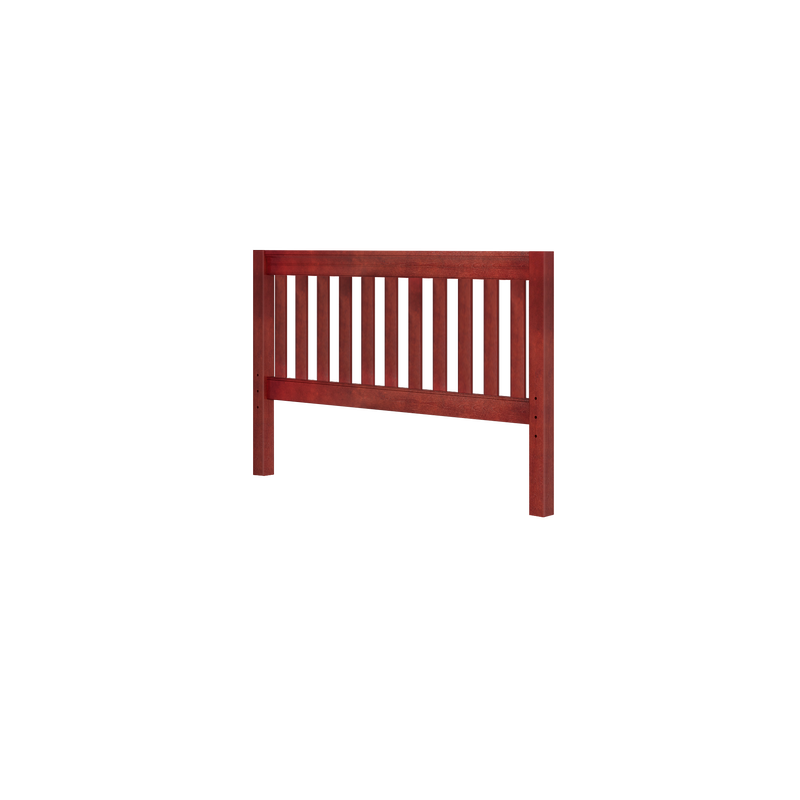 50341-003 : Component Full Slat Bed End, Med/Med - Half Set, Chestnut