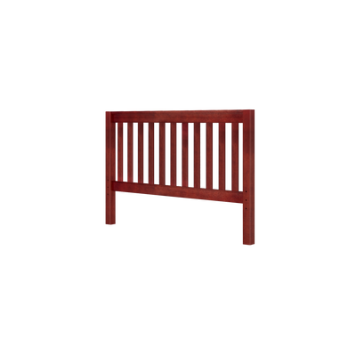 50861-003 : Component Queen Slat High Bed End - Half Set, Chestnut