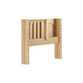 600-001 : Component BX Panel Bed End & Bed w/ Opening (Twin), Natural
