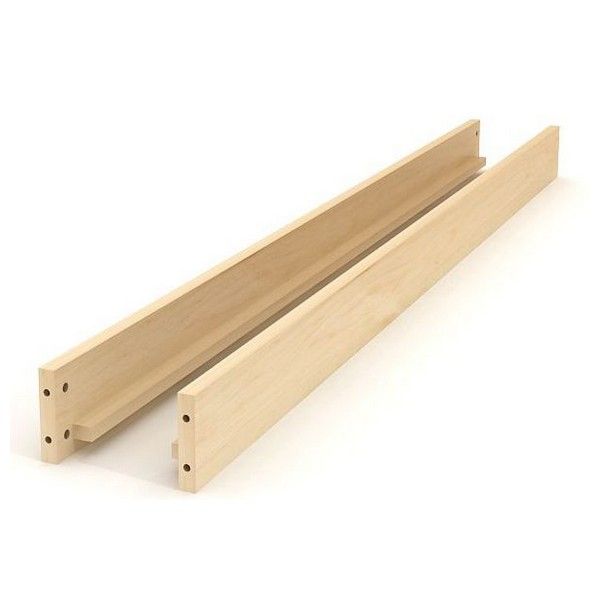 701-001 : Component XL Bed Rail Set, Natural