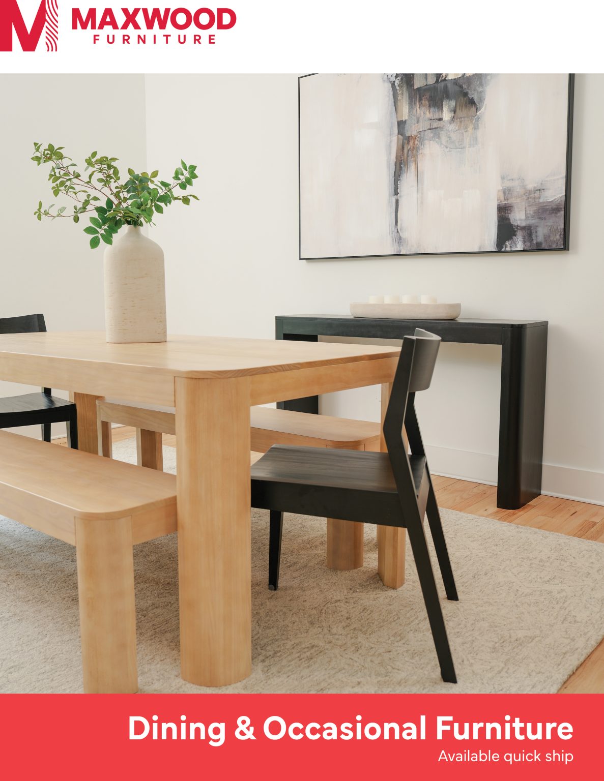 Dining Pamphlet cover Maxwood Furniture, Inc.