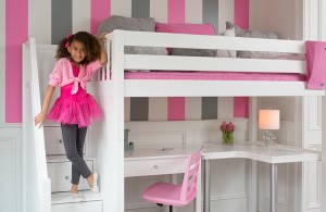 Maxtrix-High-Loft-with-staircase-white-slatted-with-girl1 